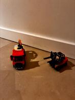 Camion à ordures avec chariot élévateur, Enlèvement, Utilisé, Briques en vrac, Lego