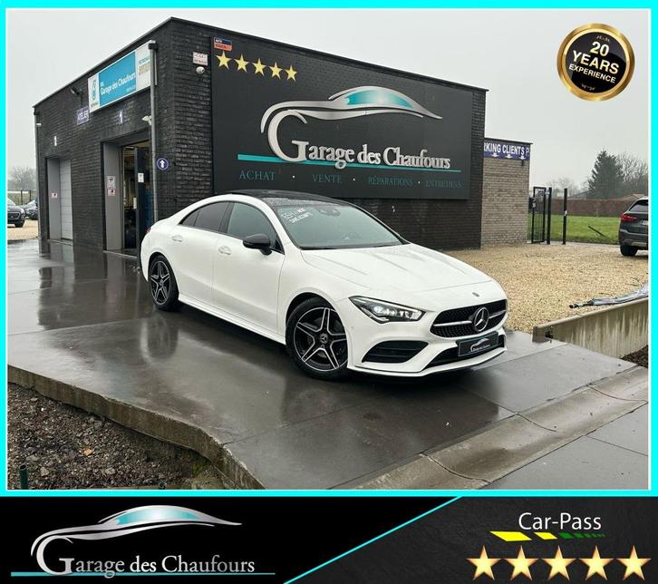 Mercedes-Benz CLA 200! AMG-lijn! - T-opening - Led - E6d, Auto's, Mercedes-Benz, Bedrijf, Te koop, CLA, ABS, Achteruitrijcamera