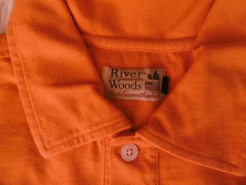 magnifique polo de River Woods orange taille M Polos 2ememain