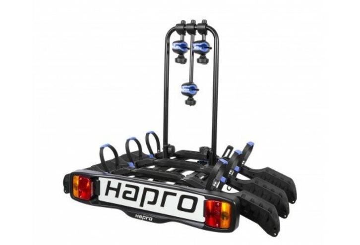 Hapro Atlas Active III - Fietsendrager - 3 Fietsen - 7/13Pol, Auto diversen, Fietsendragers, Nieuw, Trekhaakdrager, 3 fietsen of meer