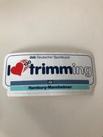 Sticker I love Trimming - Hamburg Mannheimer, Verzamelen, Stickers, Ophalen of Verzenden