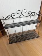 Keukenrekje decoratief als nieuw, Ophalen, Zwart, 50 tot 100 cm, Zo goed als nieuw