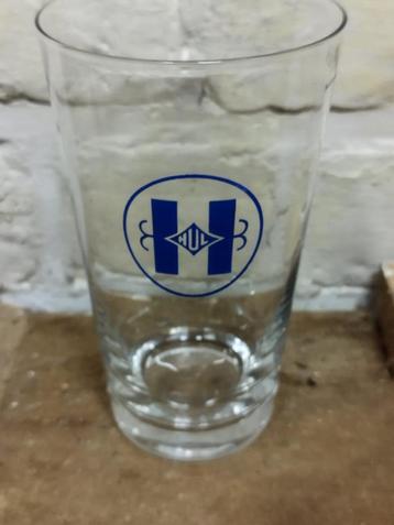 Oud bierglas HUL beschikbaar voor biedingen