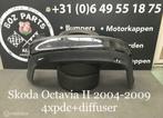 Skoda Octavia 2 Achterbumper Limo Sedan Origineel 2004-2009, Auto-onderdelen, Gebruikt, Ophalen of Verzenden, Bumper, Achter