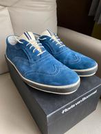 Floris van Bommel heren schoenen blauw, Comme neuf, Bleu, Envoi