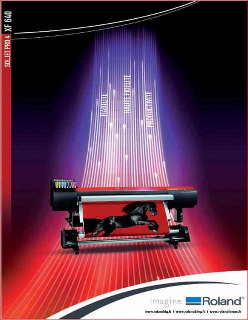 DIGITALE  PLOTTERPRINTER  SOLJET PRO4 XF 640 PLOTTER, Computers en Software, 3D Printers, Nieuw, Ingebouwde Wi-Fi, Ophalen