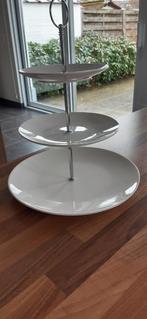 Wit porseleinen etagere, Ophalen of Verzenden