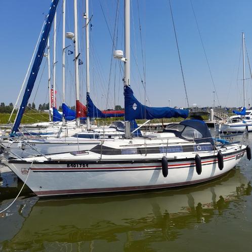 Bateau à voile cabinier, Watersport en Boten, Kajuitzeilboten en Zeiljachten, Gebruikt, Tourjacht of Cruiser, Polyester, 9 tot 12 meter