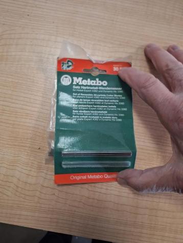 set omkeerbare hardmetalen beitels metabo, Doe-het-zelf en Bouw, Gereedschap | Handgereedschap, Ophalen of Verzenden, Nieuw