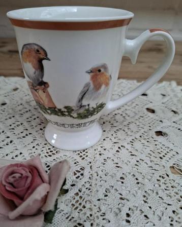 Door Elles, roodborstje, vogel mok beschikbaar voor biedingen