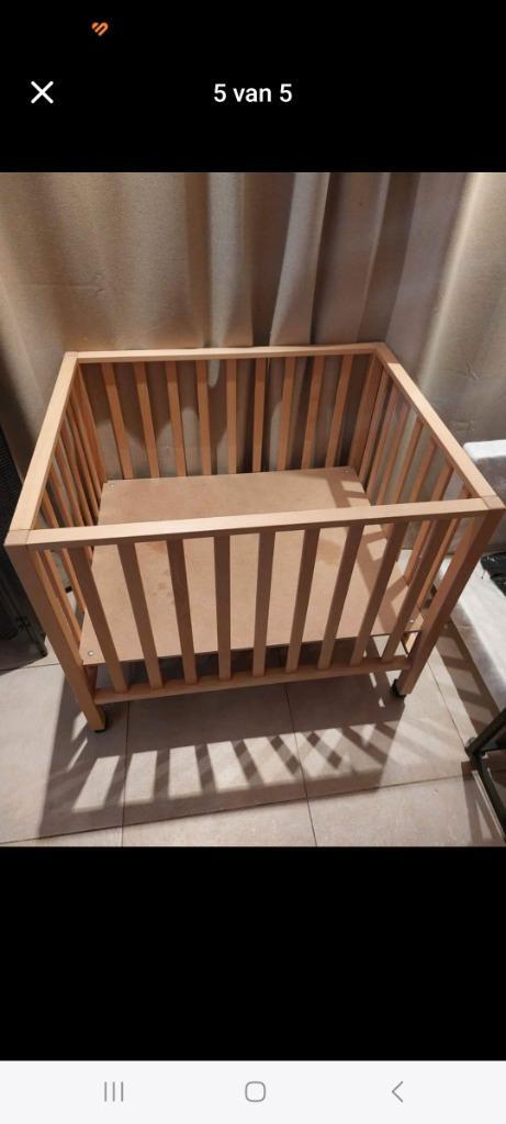 Babypark met toebehoren, Kinderen en Baby's, Babyparken, Zo goed als nieuw, Rechthoekig, Ophalen
