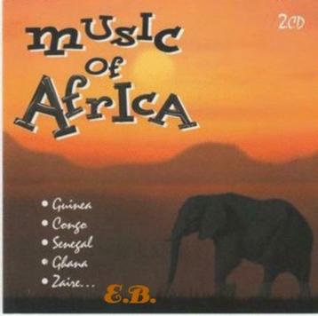 Music of Africa ( 2 CD) SUBLIEME STAAT beschikbaar voor biedingen