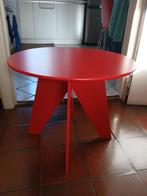 Rood bijzettafeltje, Ophalen, Gebruikt, Rond