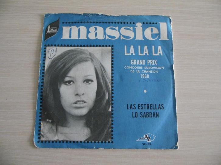 LA LA LA  MASSIEL      EUROVISION  1968, CD & DVD, Vinyles | Autres Vinyles, Comme neuf, Autres formats, Enlèvement ou Envoi