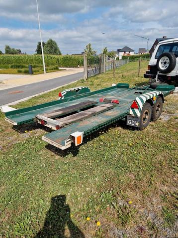 Remorque de voiture GDW 2800 kg au total, Enlèvement, Utilisé