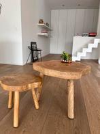 Hk living table, Comme neuf, Rond, Autres essences de bois, 50 à 100 cm