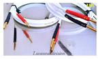 Naim NAC A5 Wit Witte Speaker kabel kabels 2x 3.5 Meter Set, Nieuw, 2 tot 5 meter, Luidsprekerkabel, Ophalen of Verzenden