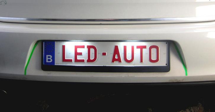 Eclaire-plaque LED, Auto-onderdelen, Verlichting, Audi, BMW, Fiat, Ford, Mazda, Mini, Opel, Peugeot, Renault, Seat, Volvo, Hyundai