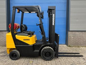 Doosan heftruck G20SC 2 ton LPG