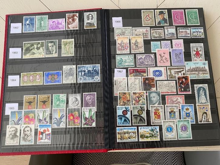 insteekalbum met 500 postzegels Belgie, Postzegels en Munten, Postzegels | Europa | België, Postfris, Postzegelboek, Postfris