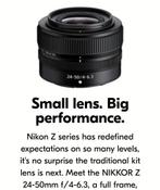 Nikon-lens, Ophalen of Verzenden, Zo goed als nieuw