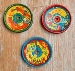 3 blikken jojo's made in Japan jaren '50 yo-yo tin toys, Antiek en Kunst, Antiek | Speelgoed, Ophalen of Verzenden