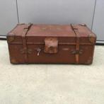 Oude antieke Engelse reiskoffer, Antiek en Kunst, Ophalen