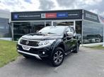 Fiat Fullback 2.4D 4WD*AUTO*LEER*CLIM*GPS*CAM*REG-VTS*JA*, Auto's, 4 deurs, 4 cilinders, Zwart, Leder