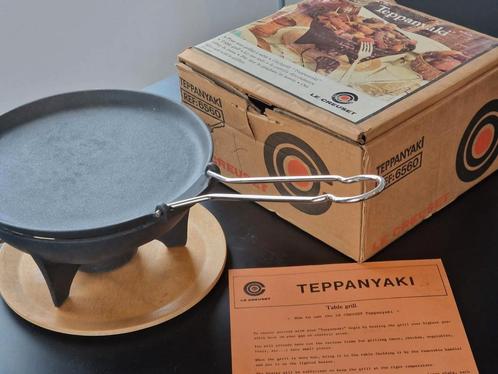 Le Creuset - Teppanyaki 6560 - tafel grill, gietijzer nieuw, Electroménager, Appareils à gourmet, Neuf, Enlèvement ou Envoi