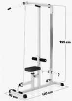 Lat Pulley Station. Gorilla Sports. Krachtstation, Ophalen, Krachtstation, Zo goed als nieuw, Metaal