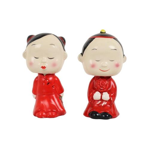 Chinese Popjes Vintage Speelgoed Bobblehead Dolls Porselein, Verzamelen, Speelgoed, Gebruikt, Ophalen of Verzenden