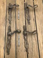 Deur klinken art nouveau, Antiek en Kunst, Antiek | Brons en Koper, Ophalen of Verzenden, Brons