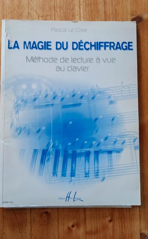 La Magie Du Déchiffrage: méthode de lecture au clavier, Boeken, Muziek, Gelezen, Ophalen of Verzenden