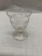 2 verres à liqueur vintage en cristal, Enlèvement ou Envoi, Comme neuf