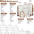 Reiskoffer set | 6 stuks | GRATIS LEVERING, Handtassen en Accessoires, Koffers, Verzenden, -, KONO, Nieuw