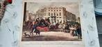 Oude kaart Regent Circus Piccadilly 1829, Ophalen of Verzenden