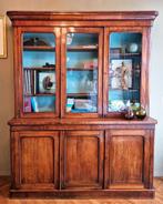 Drie-deurs Boekenkast Louis Philippe (laat 19e eeuw), Antiek en Kunst, Ophalen