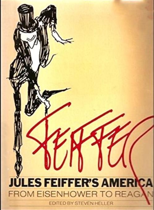 Heller - Jules Feiffer's America from Eisenhouwer to Reagan, Boeken, Humor, Gelezen, Cartoons, Ophalen