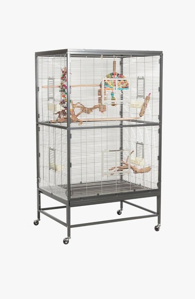 Volière Montana Paradisio 90, Dieren en Toebehoren, Vogels | Hokken en Kooien, Nieuw, Volière, Ophalen