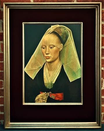 Rogier van der Weyden, portrait de dame (reproduction)