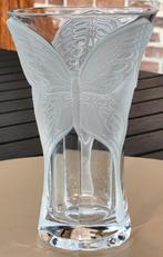 KRISTALLEN VLINDER VAAS  CRISTAL d'Arques 1970  Frankrijk., Ophalen of Verzenden