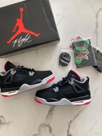 Air Jordan 4 Retro Bred Maat 39, Kleding | Dames, Sneakers, Ophalen of Verzenden