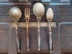 Set van 4 vintage messing keukengerei, Ophalen of Verzenden