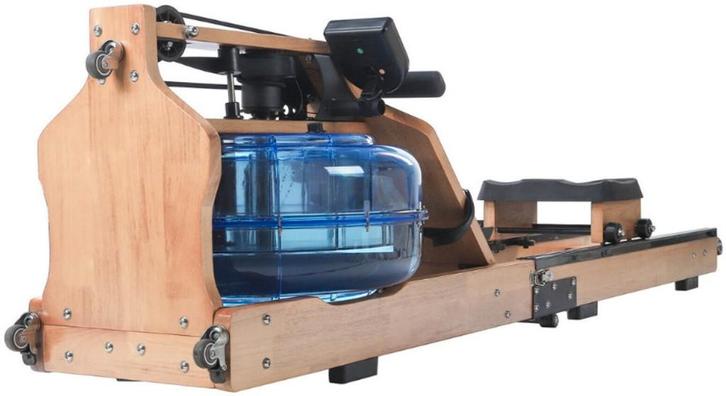 Rameur en bois PH Fitness — Rameur résistant à l'eau 120 kg, Sports & Fitness, Équipement de fitness, Neuf, Autres types, Bras