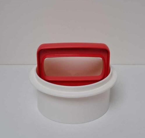 Tupperware™ « Burger-Press » wit & rood, Huis en Inrichting, Keuken | Tupperware, Nieuw, Overige typen, Wit, Rood, Verzenden