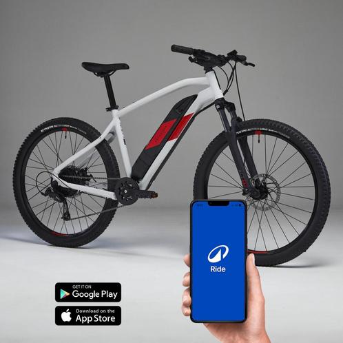 elektrische mountainbike Rockrider E-ST 100, Fietsen en Brommers, Elektrische fietsen, Zo goed als nieuw, Ophalen of Verzenden
