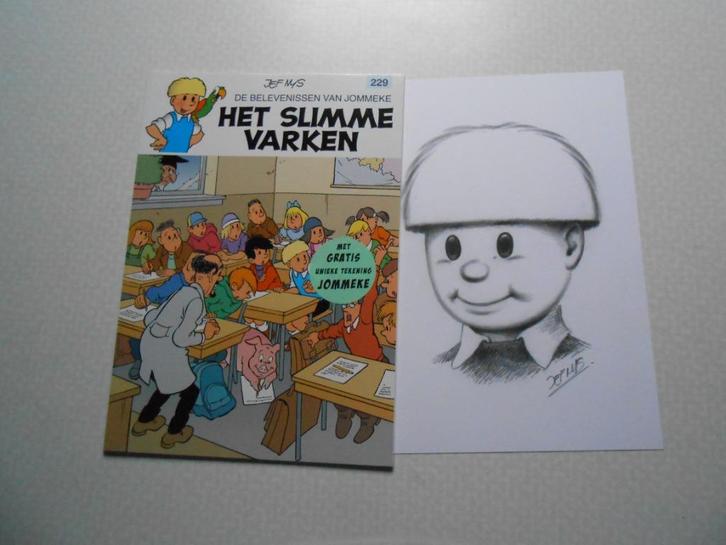 Jommeke 229 Het slimme varken 2005 1 ste druk. Met bijlage., Boeken, Stripverhalen, Nieuw, Eén stripboek, Ophalen of Verzenden