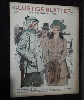 LUSTGE BLÄTER, oorlogsnummer beschikbaar voor biedingen