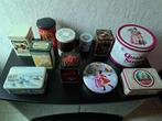Oude metalen dozen koekjes snoep thee koffie, Ophalen, Gebruikt, Koek(jes)