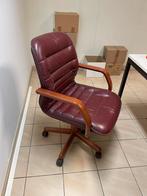 Bordeaux bureaustoel, Enlèvement, Comme neuf, Chaise de bureau
